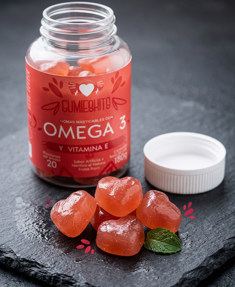 OMEGA 3 Y VITAMINA E 60 GOMITAS