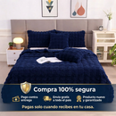COBIJA PREMIUM PIEL DE CONEJO 2,00 x 2,00 m ✨ Máxima suavidad, abrigo y confort para tus noches